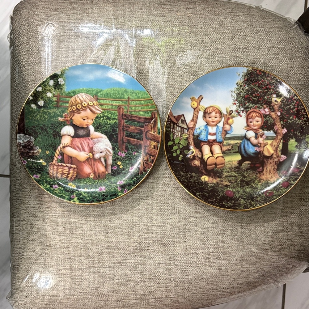 Danbury Mint M.J. Hummel Limited Edition Plates